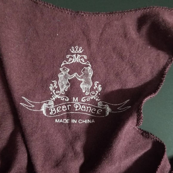 ❤️BEAR DANCE drink like a mermaid tank top M - Picture 6 of 6